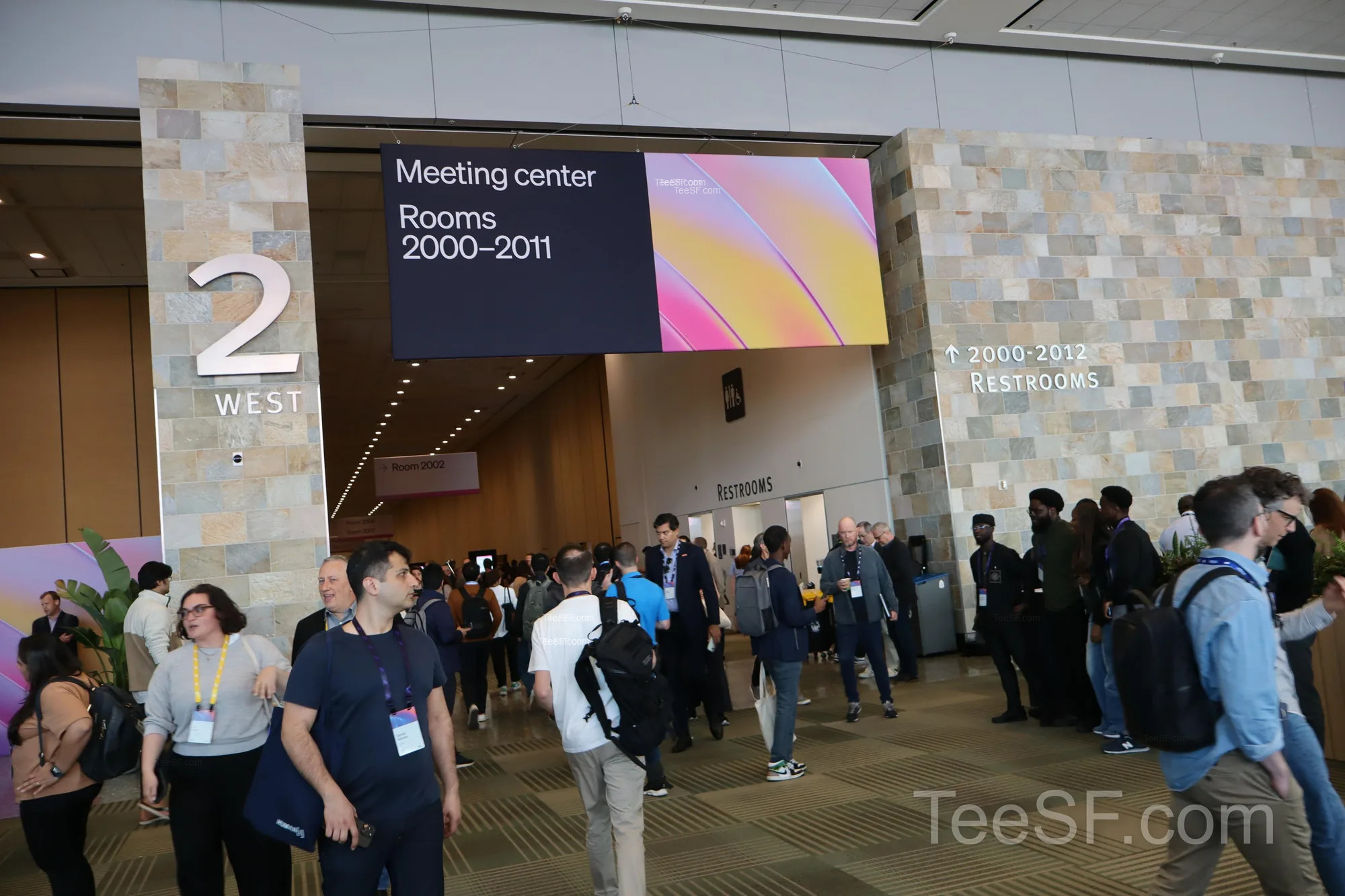 stripe Sessions Expo Lobby at Stripe Sessions 2026 in San Francisco.